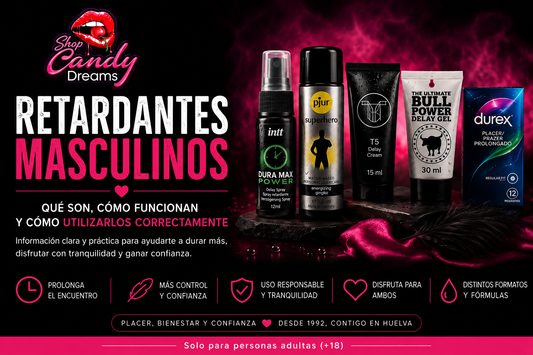 Retardantes masculinos: sprays, geles y preservativos para ayudar a controlar la sensibilidad