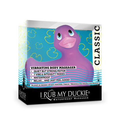 BIG TEASE TOYS - I RUB MY DUCKIE CLASSIC PATO VIBRADOR LILA