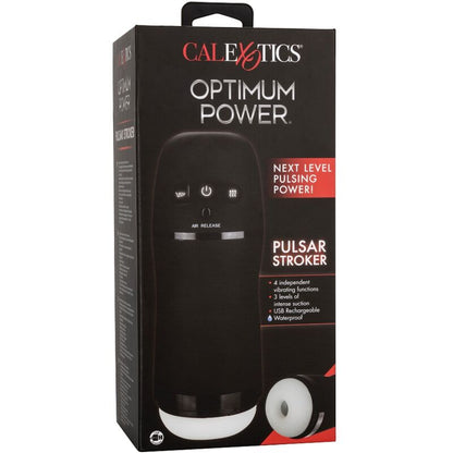 CALEXOTICS - OPTIMUM POWER MASTURBADOR CON VIBRACION Y SUCCION