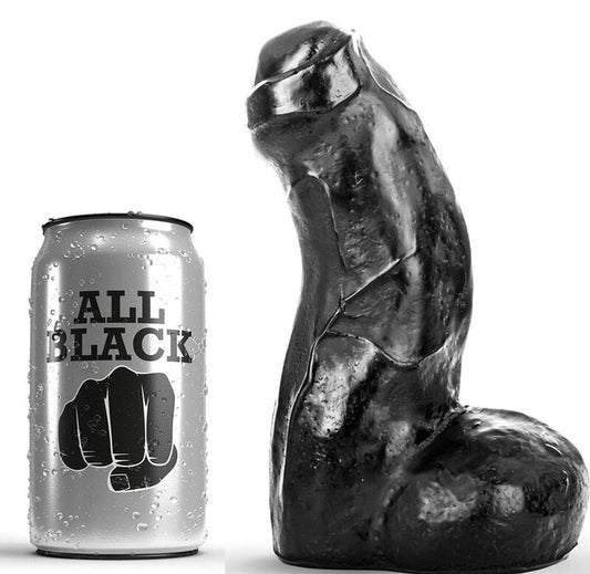 ALL BLACK - REALISTIC DONG NEGRO 17 CM