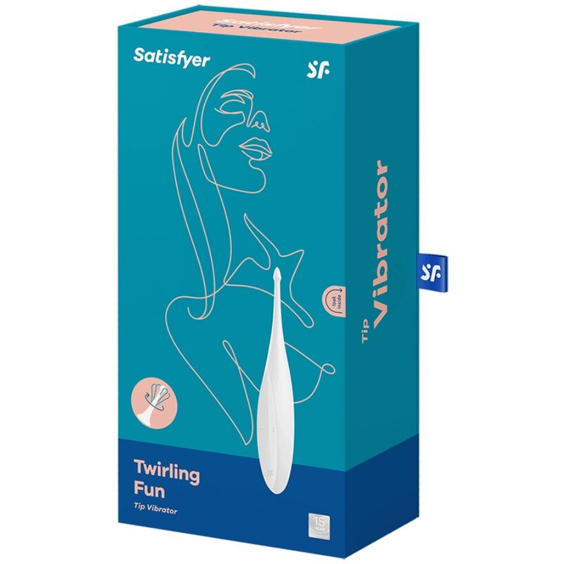 SATISFYER - TWIRLING FUN ESTIMULADOR CLITORIS BLANCO