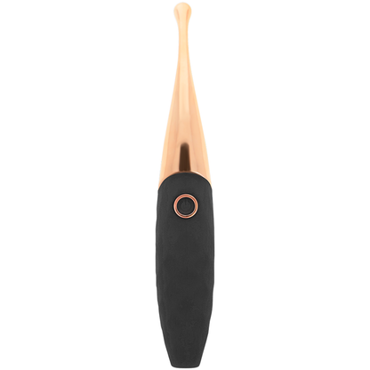 OHMAMA - ESTIMULADOR CLITORIS RECARGABLE 36 MODOS  NEGRO-PINKGOLD