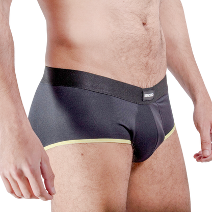 MACHO - MS24A CALZONCILLO BRIEF DARK AMARILLO S