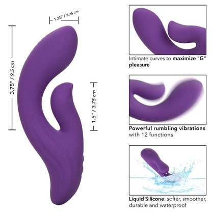 CALEXOTICS - STELLA DUAL PLEASER VIOLETA