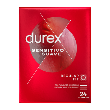 DUREX - SENSITIVO SUAVE 24 UNIDADES