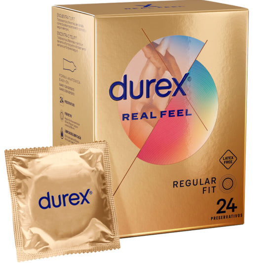 DUREX - REAL FEEL 24 UNIDADES