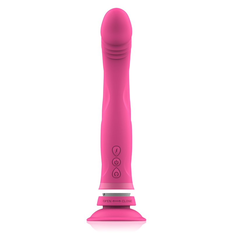 INTENSE - MICHELANGELO DILDO VIBRADOR SILICONA ROSA