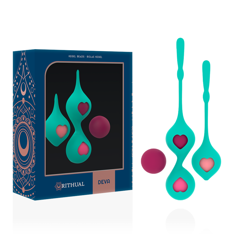 RITHUAL - DEVA SET ENTRENAMIENTO PELVICO VERDE AQUA