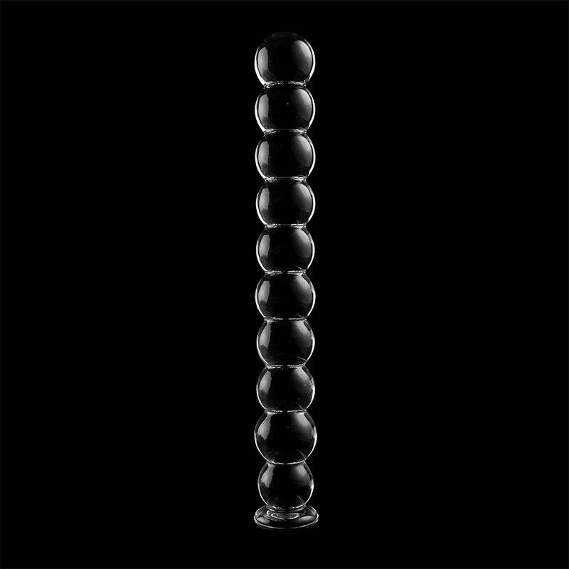 NEBULA SERIES BY IBIZA - MODELO 22 DILDO CRISTAL BOROSILICATO TRANSPARENTE 21.5 CM -O- 2.5 CM