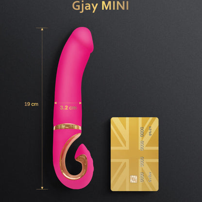 G-VIBE - GJAY MINI VIBRADOR SILICIONA ROSA