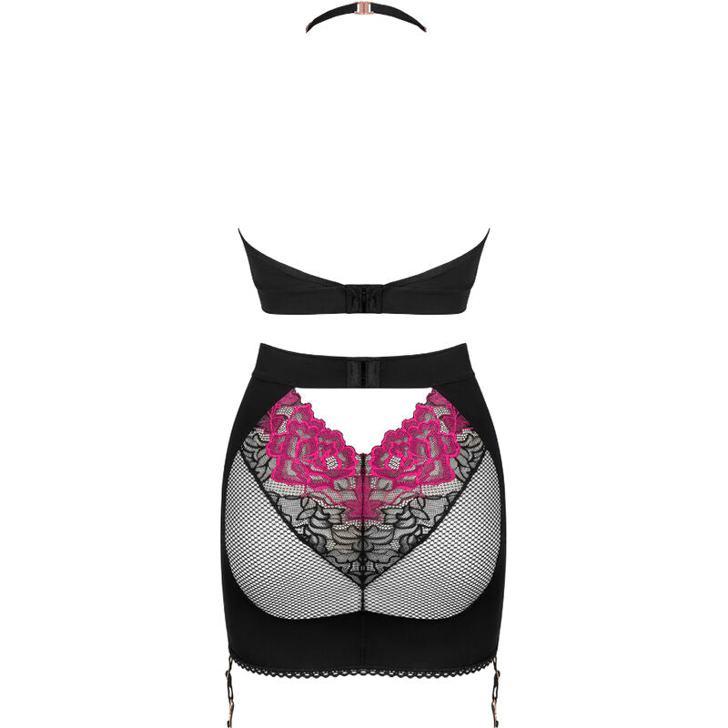 OBSESSIVE - ROSENTY TOP & FALDA XS/S