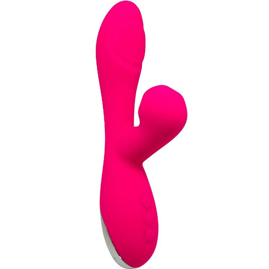 ALIVE - CARIBBEAN SHINE VIBRADOR & SUCCIONADOR FUCSIA