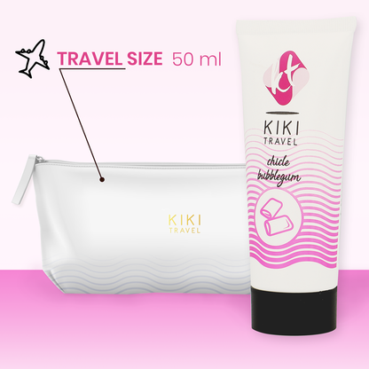 KIKÍ TRAVEL - LUBRICANTE SABOR A CHICLE 50 ML