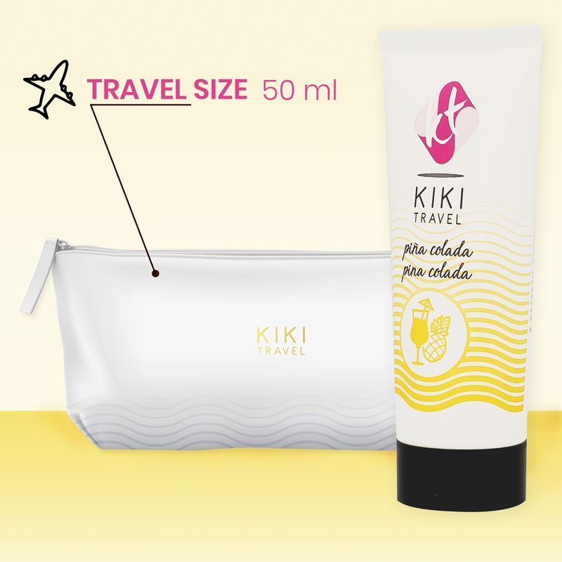 KIKÍ TRAVEL - LUBRICANTE SABOR A PIÑA COLADA 50 ML