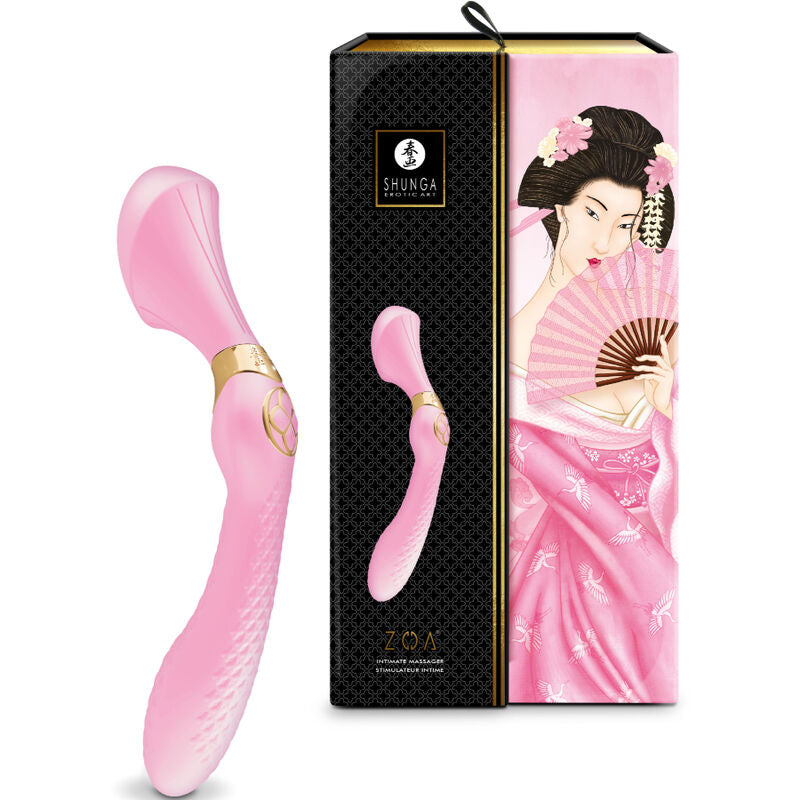 SHUNGA - ZOA MASAJEADOR INTIMO ROSA