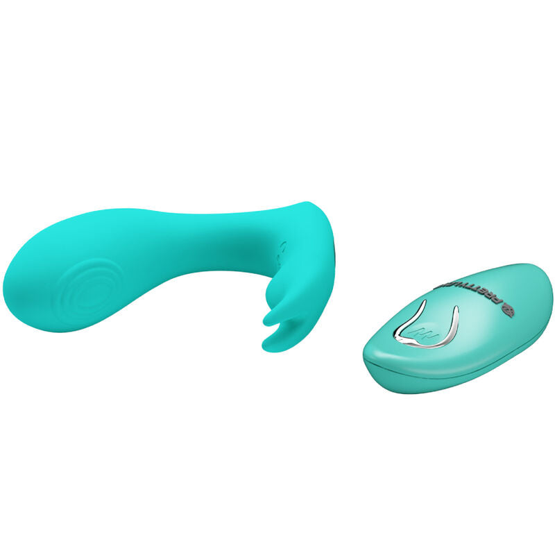 PRETTY LOVE - IDABELLE VIBRATION & PULSATION CONTROL REMOTO AZUL