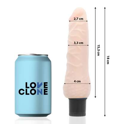 LOVECLONE - SVEN SELF LUBRICATION VIBRADOR 18.5 CM -O- 3.3 CM