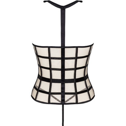 LIVCO CORSETTI FASHION - LAURA LC 20215 CORSET + TANGA S/M