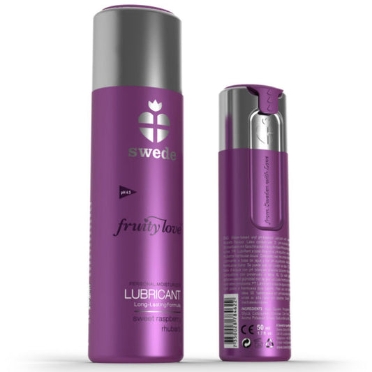 SWEDE - FRUITY LOVE LUBRICANTE FRAMBUESAS Y ACELGA ROJA 100 ML