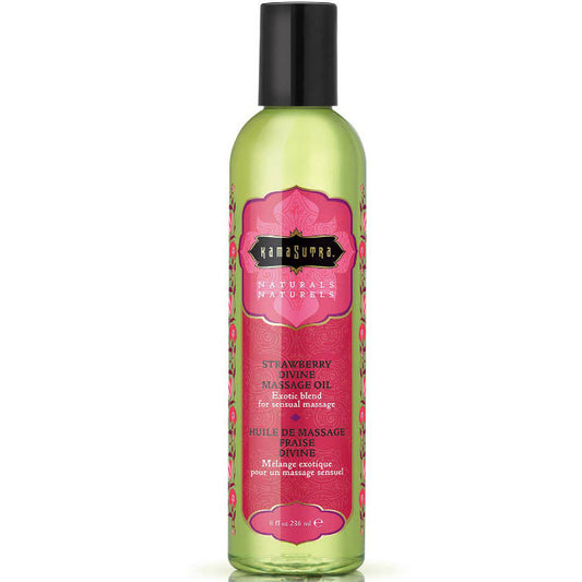 KAMASUTRA - NATURALS ACEITE DE MASAJE FRESA DIVINA 236ML