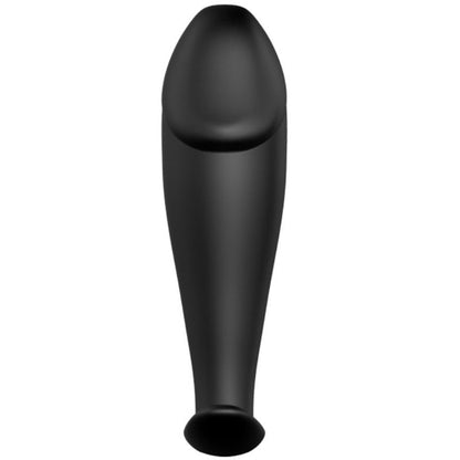 PRETTY LOVE - PLUG ANAL SILICONA FORMA PENE Y 12 MODOS VIBRACION NEGRO