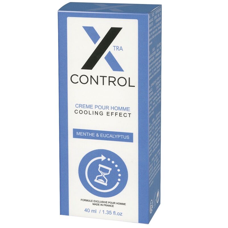 RUF - X CONTROL CREMA EFECTO FRIO PARA HOMBRE 40 ML