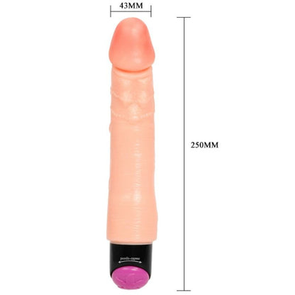 BAILE - VIBRADOR REALISTICO FLEXIBLE 25 CM