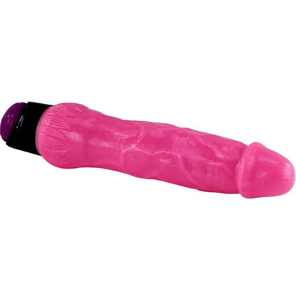 BAILE - COLORFUL SEX VIBRADOR REALISTICO ROSA 24 CM