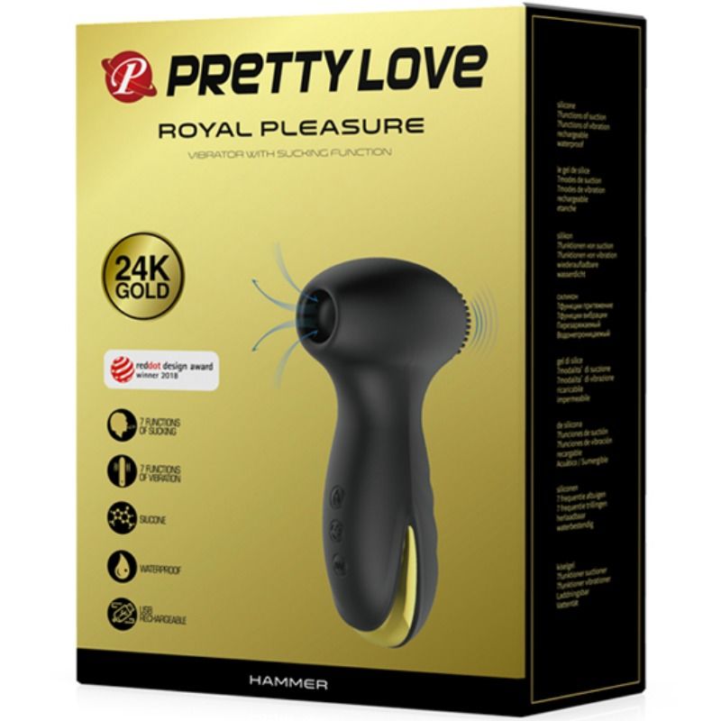 PRETTY LOVE - SMART HAMMER VIBRACION Y SUCCION