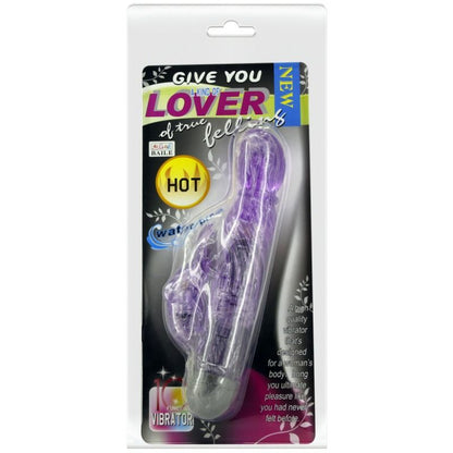 BAILE - GIVE YOU A KIND OF LOVER VIBRADOR CON RABBIT LILA 10 MODOS