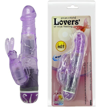 BAILE - VIBRATORS MULTIVELOCIDAD CON RABBIT LILA