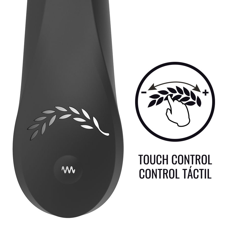 BLACK&SILVER - KAULTZ VIBRADOR CONTROL TOUCH