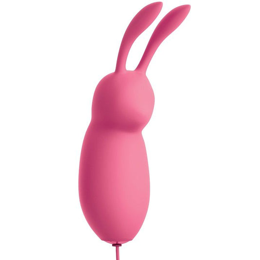 OMG - CUTE RABBIT VIBRADOR POTENTE ROSA USB