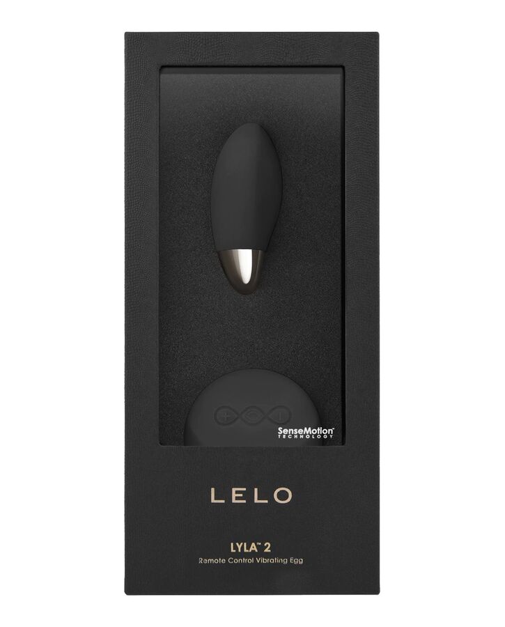 LELO - LYLA 2 INSIGNIA DESIGN EDITION HUEVO-MASAJEADOR NEGRO