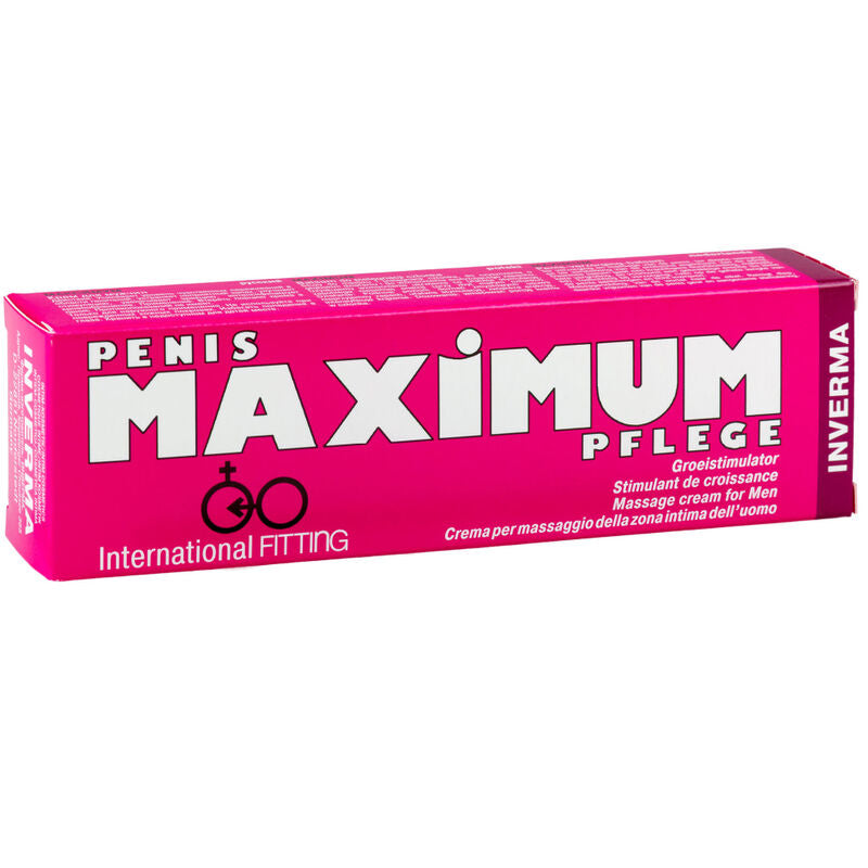 INVERMA - PENIS MAXIMUM PFLEGE CREMA MASTURBACIÓN PENE