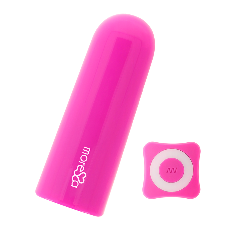 MORESSA - NIX POTENTE VIBRADOR MULTI JUEGOS CONTROL REMOTO ROSA